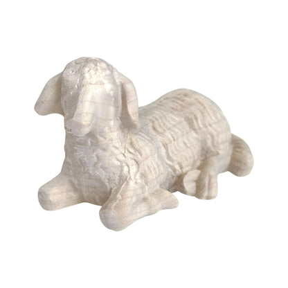 Lying Sheep in Maple Wood
