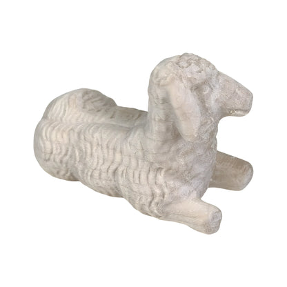 Lying Sheep in Maple Wood
