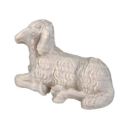 Lying Sheep in Maple Wood