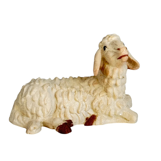 Laying Sheep - Maple Wood (head up)
