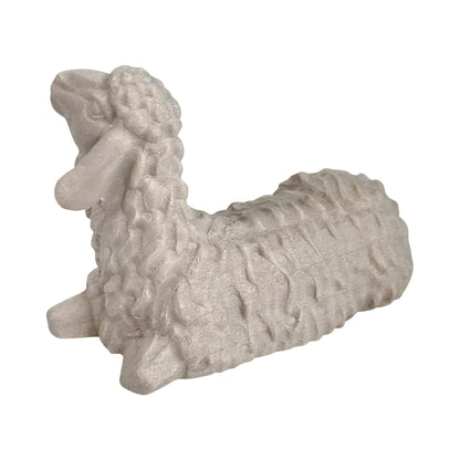 Laying Sheep - Maple Wood (head up)