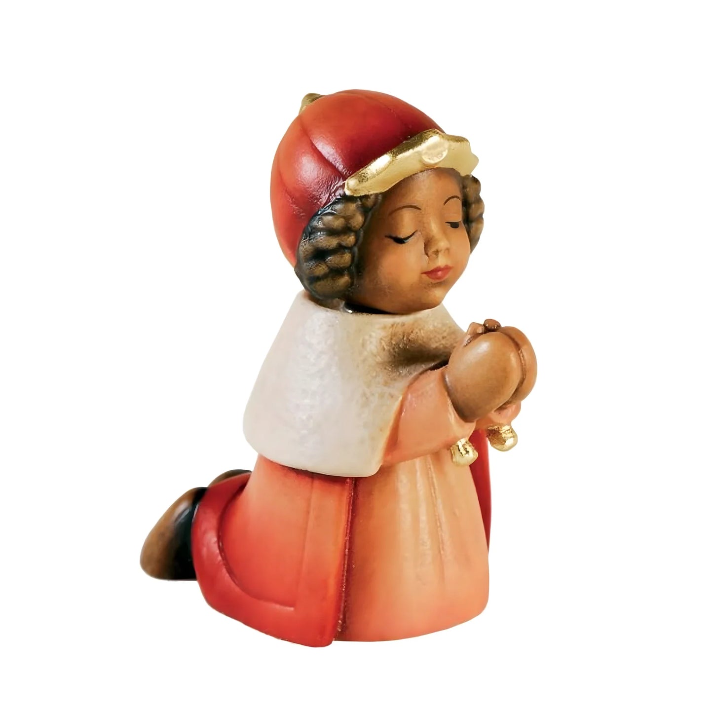 Kneeling King Caspar Wise Man- Maple Wood