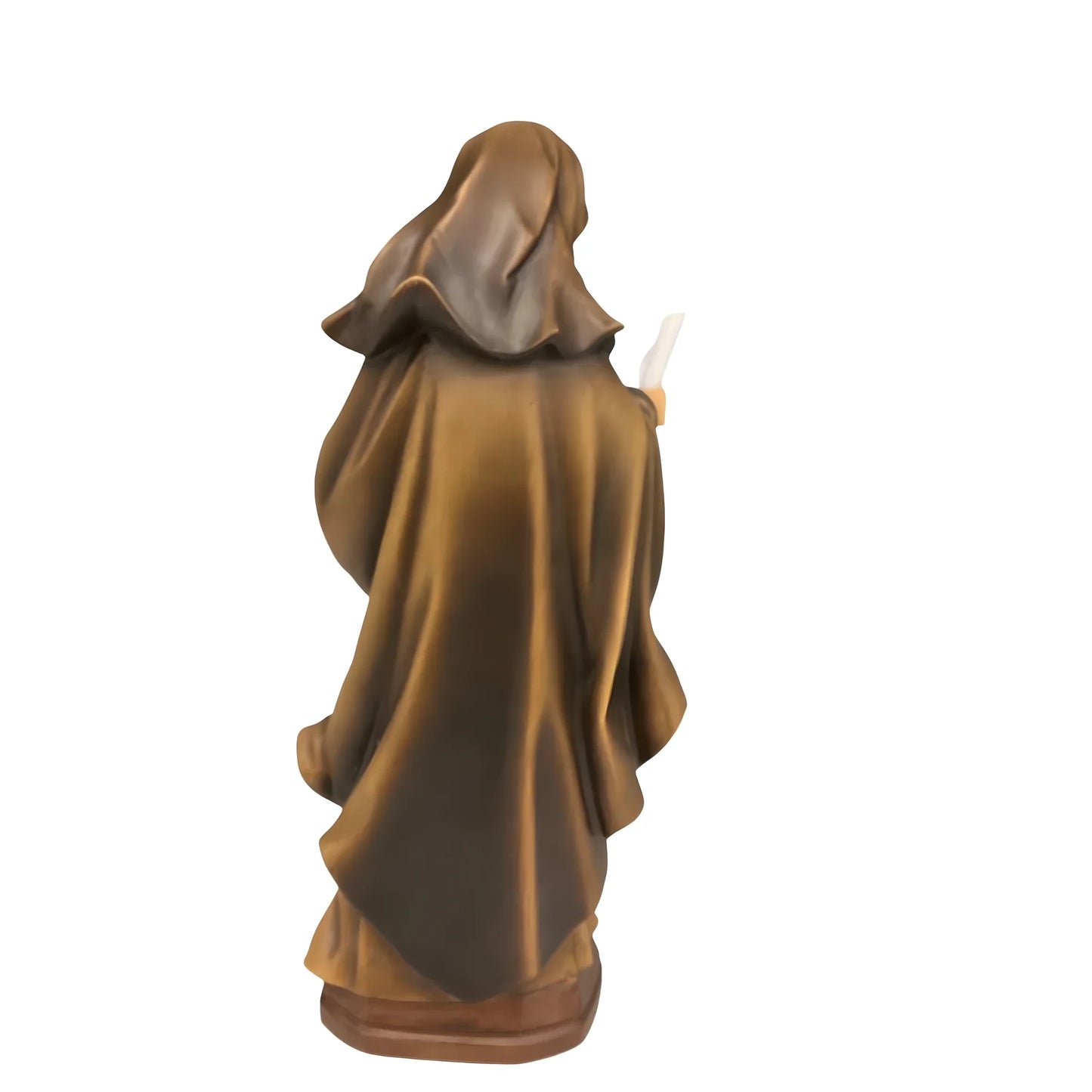 Sculpture of Saint Eva of Liège in Fine Val Gardena Wood