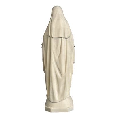 Sculpture of the Immaculate Heart of Mary, Val Gardena Wood Craftsmanship