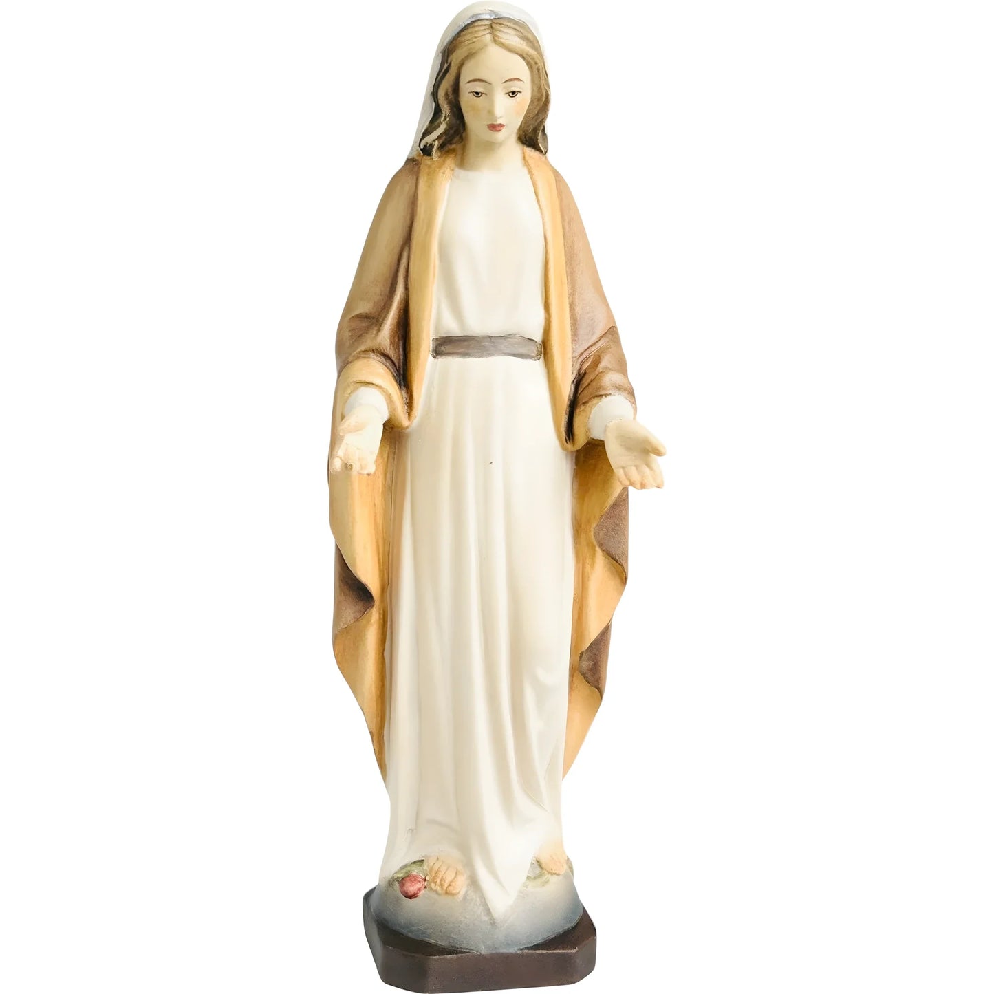 Wooden Sculpture Immaculate Conception Madonna from Val Gardena