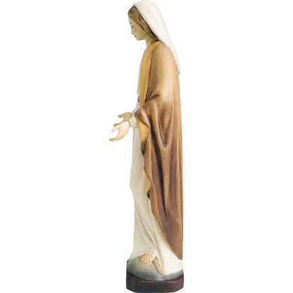 Wooden Sculpture Immaculate Conception Madonna from Val Gardena
