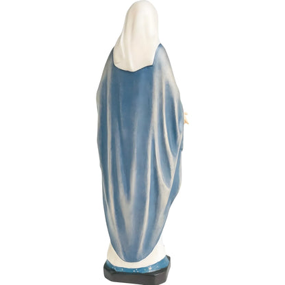 Wooden Sculpture Immaculate Conception Madonna from Val Gardena
