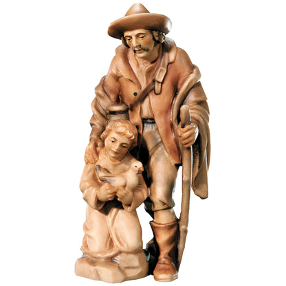 Shepherd and Child with Dove - Maple Wood