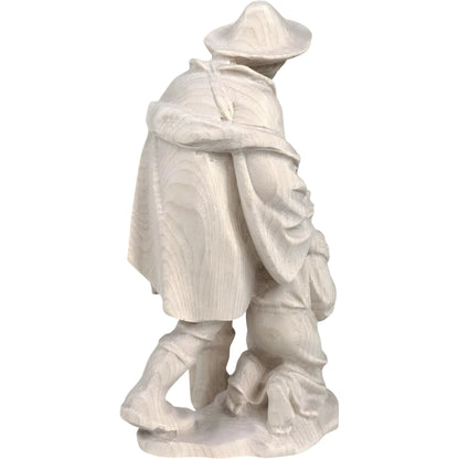 Shepherd and Child with Dove - Maple Wood
