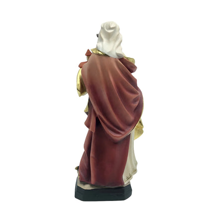 Wood Sculpture Saint Matilda, Queen and Founder, Val Gardena