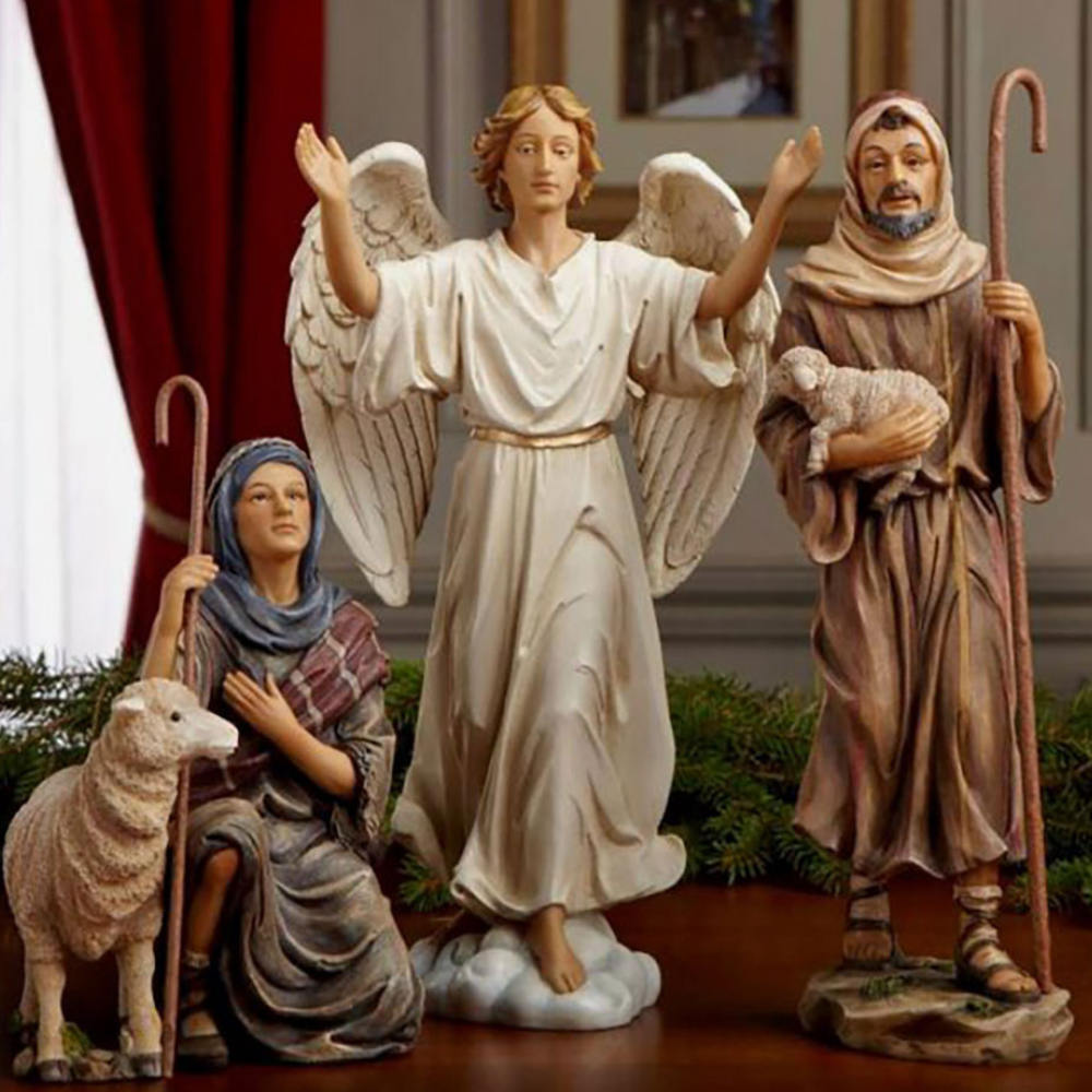 Three Kings Gifts 14" Collection – Real Gold, Frankincense & Myrrh