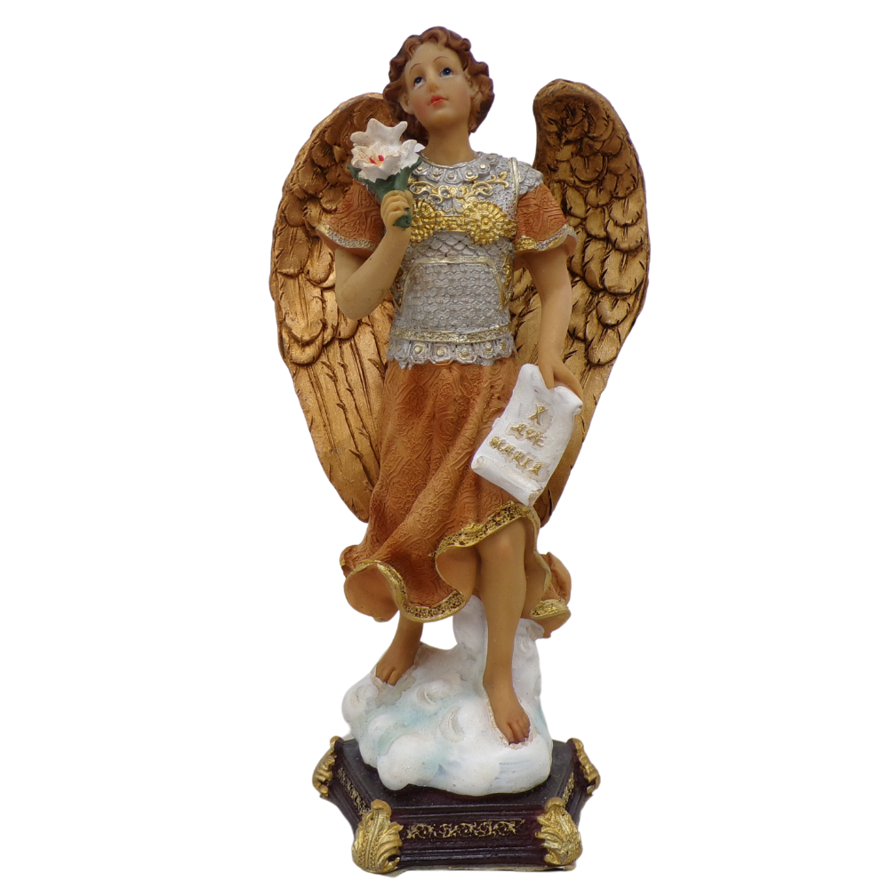 8" St Gabriel Statue