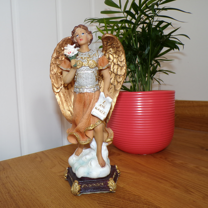 8" St Gabriel Statue