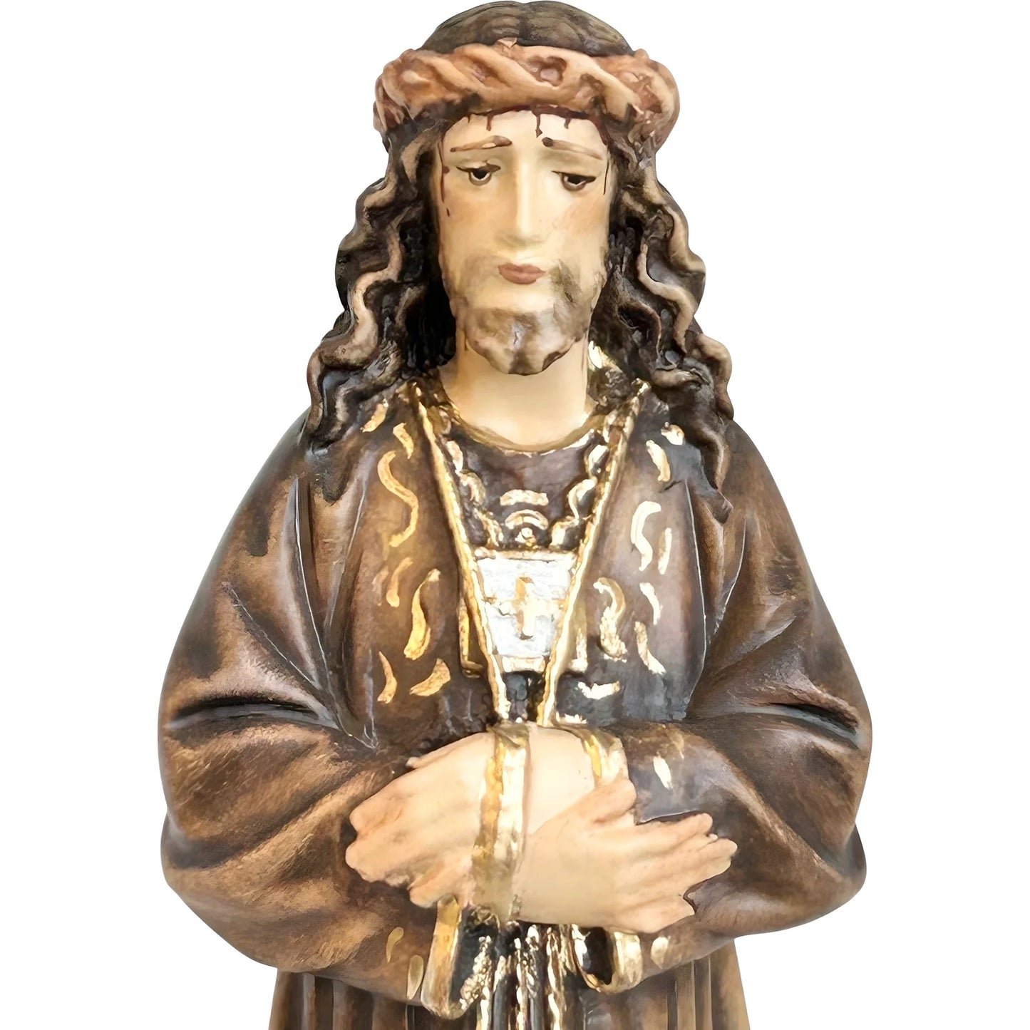 Statue Christ Jesus of Medinaceli Hand Carved in Wood