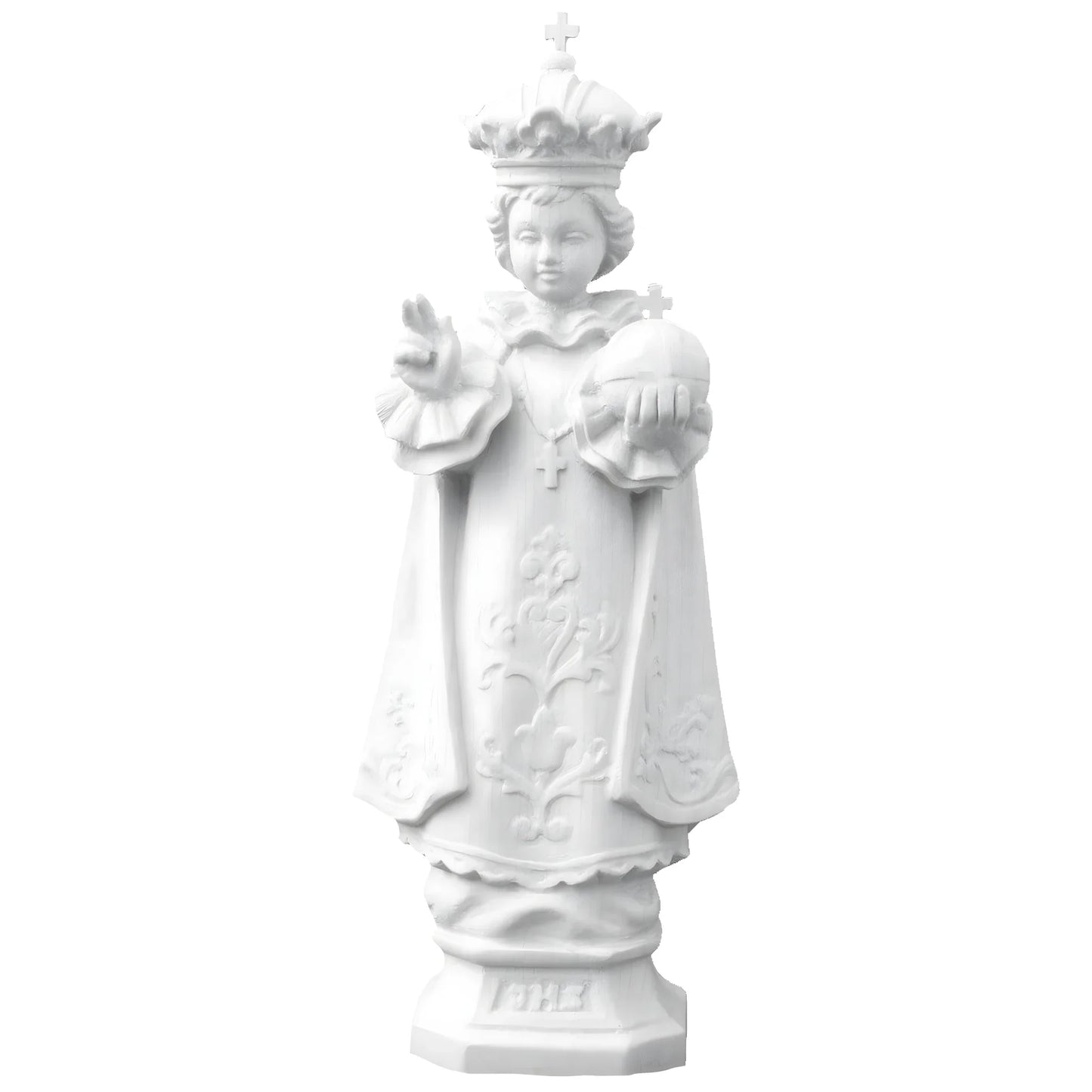 Infant Jesus of Prague Statue in Fiberglass, 60 cm