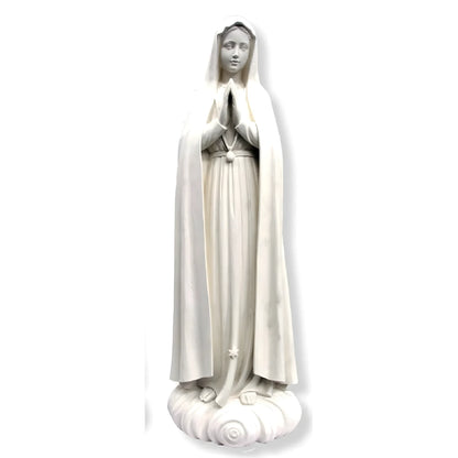 Virgin Pilgrim of Fátima statue | Handmade Fiberglass Sculpture
