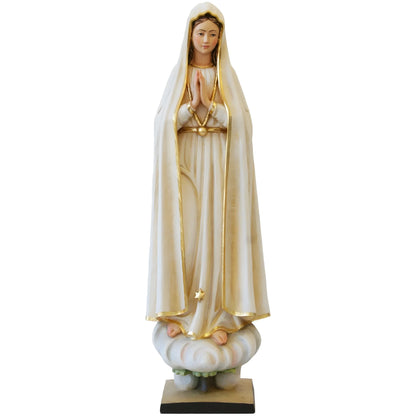 Statue Our Lady of Fatima in Fiberglass 60 cm - Artisan Sculpture Val Gardena