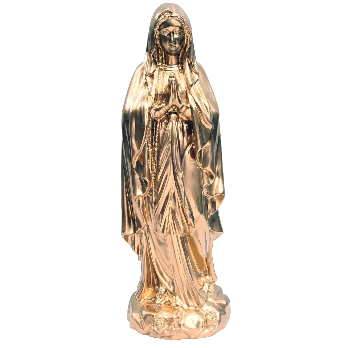 Lourdes Madonna Statue: Work of Faith and Sacred Handicraft Val Gardena
