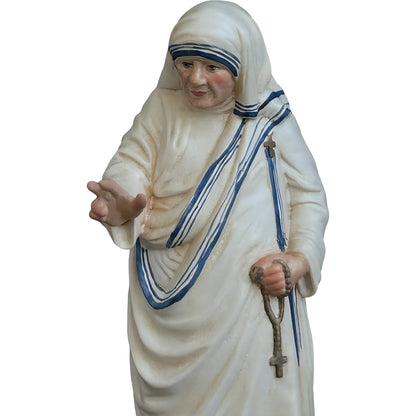 Saint Teresa of Calcutta Statue in Maple and Lime Wood Val Gardena