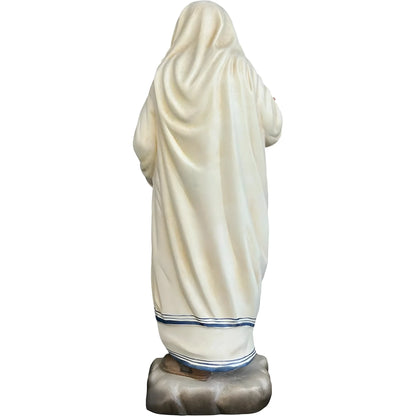 Saint Teresa of Calcutta Statue in Maple and Lime Wood Val Gardena