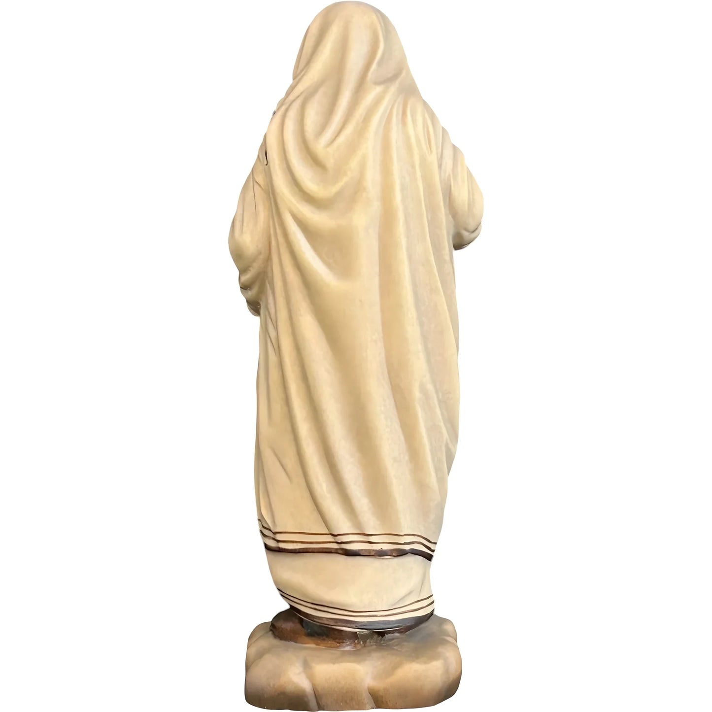 Saint Teresa of Calcutta Statue in Maple and Lime Wood Val Gardena