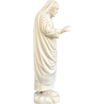 Saint Teresa of Calcutta Statue in Maple and Lime Wood Val Gardena