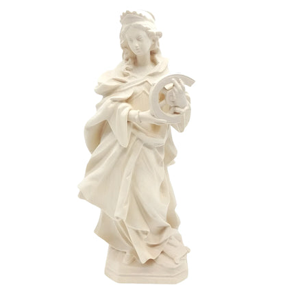 Saint Catherine of Alexandria Statue - Val Gardena Wood Sculpture