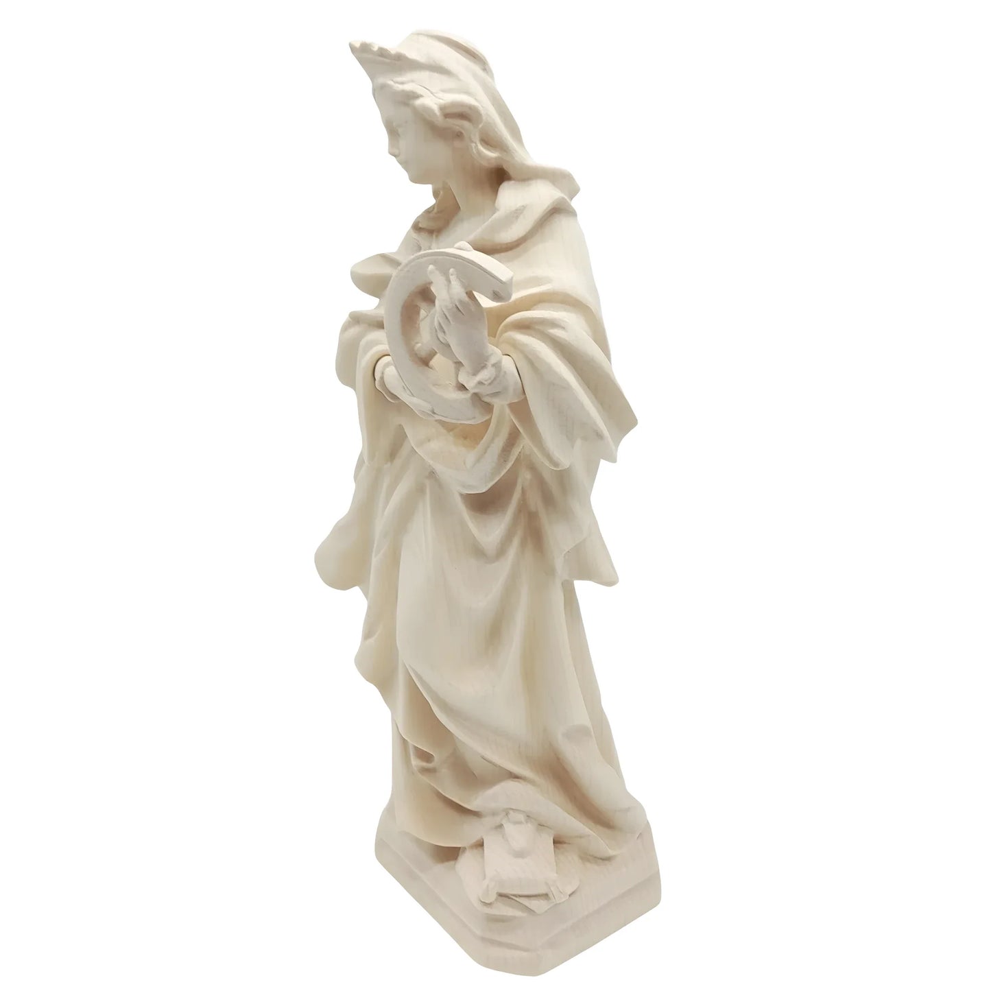Saint Catherine of Alexandria Statue - Val Gardena Wood Sculpture