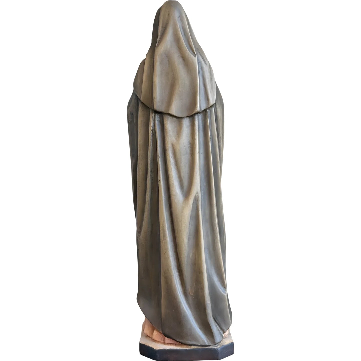 Statue of Saint Thérèse of Lisieux in hand-carved and hand-painted wood