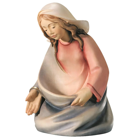 Kneeling Mary in Maple Wood