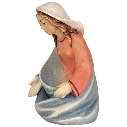 Kneeling Mary in Maple Wood