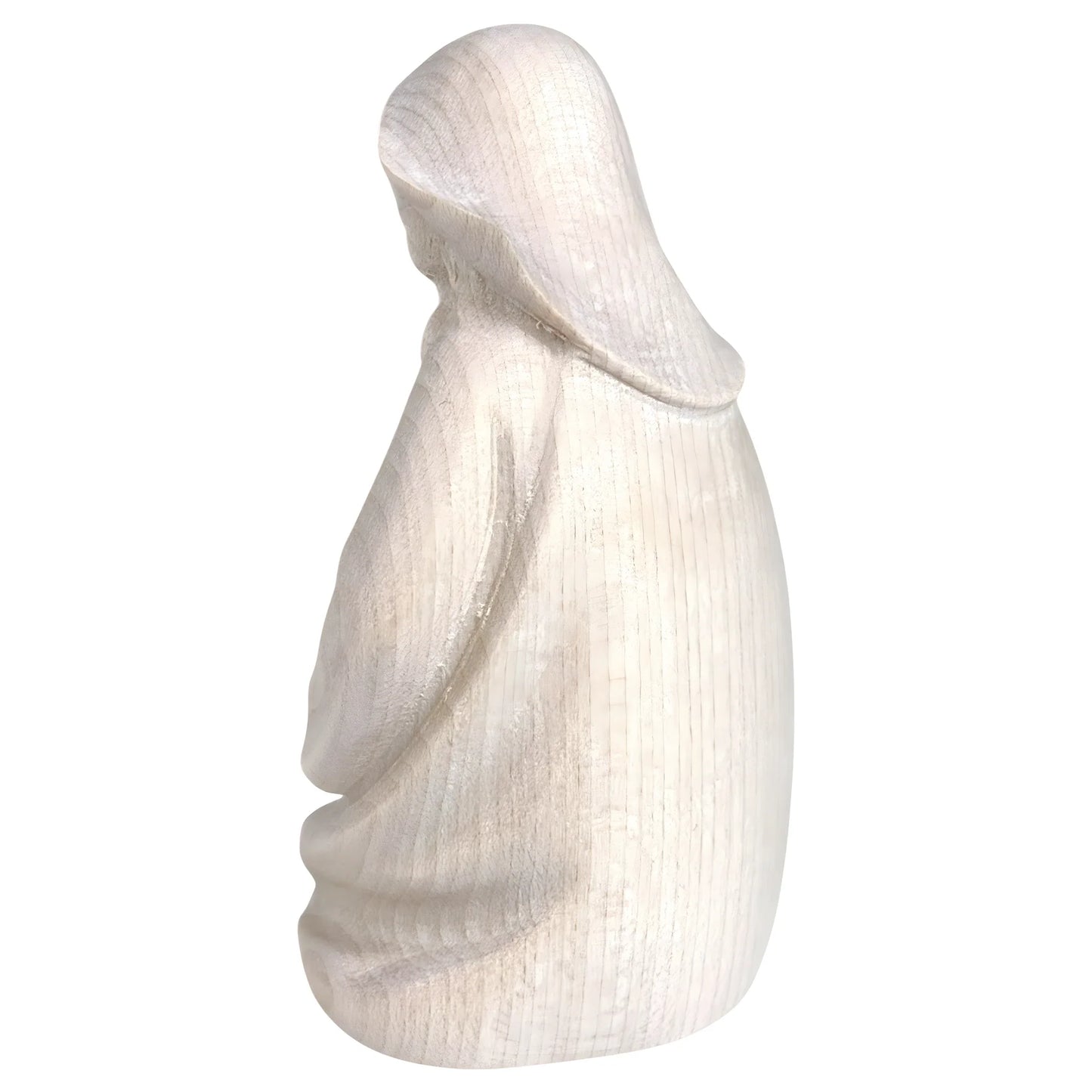 Kneeling Mary in Maple Wood