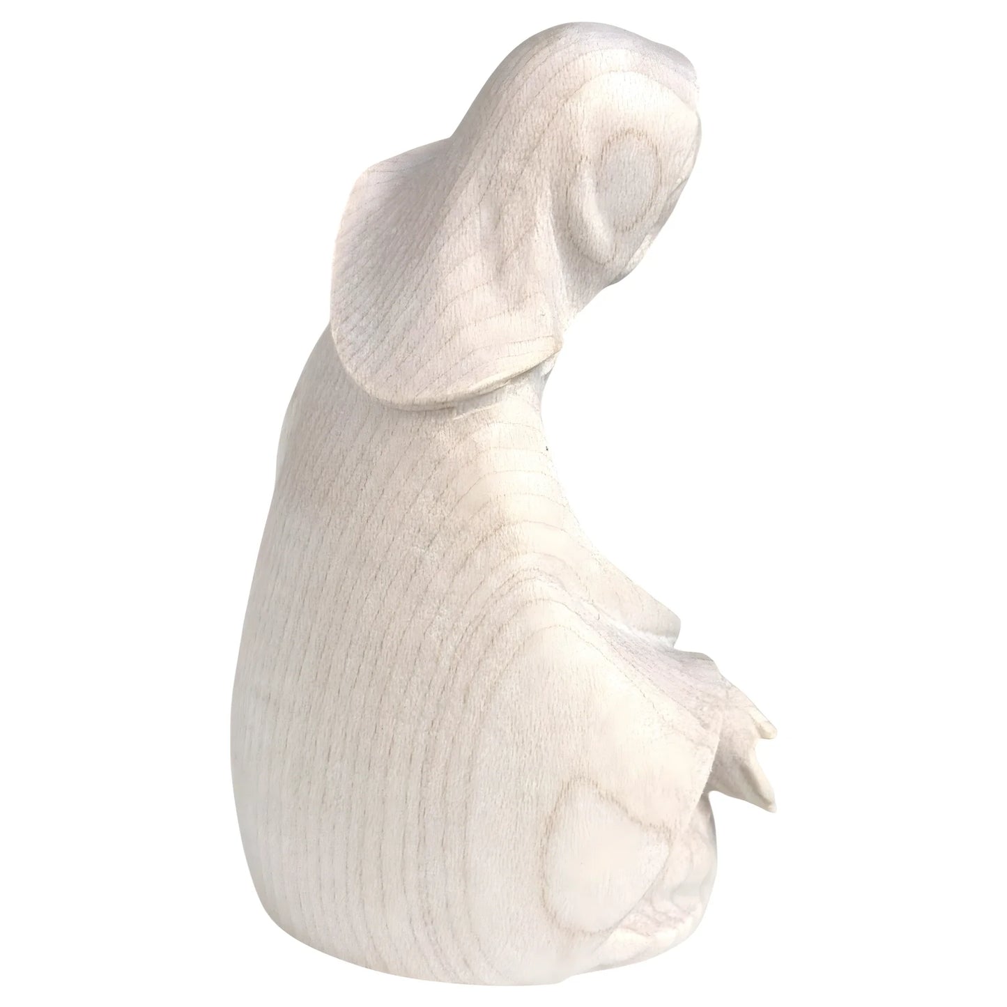 Kneeling Mary in Maple Wood