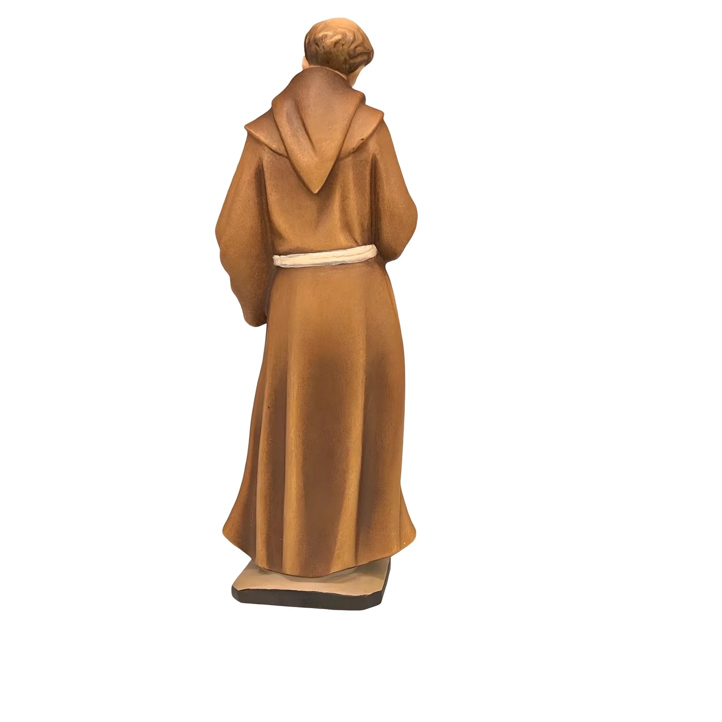 St Conrad Confalonieri Statue in Carved Wood from Val Gardena