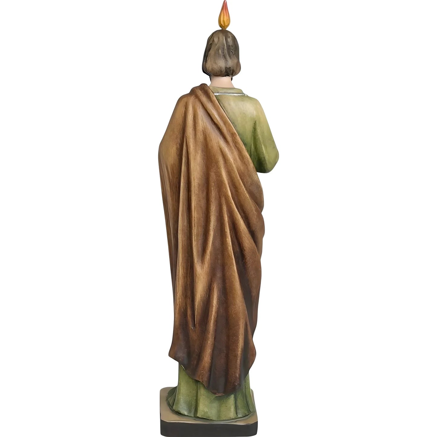Statue of Saint Jude Thaddeus Carved in Val Gardena Wood
