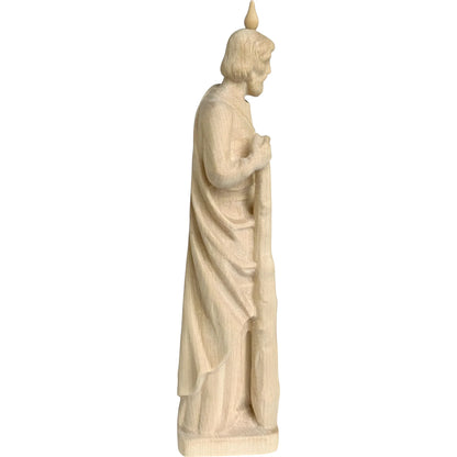Statue of Saint Jude Thaddeus Carved in Val Gardena Wood