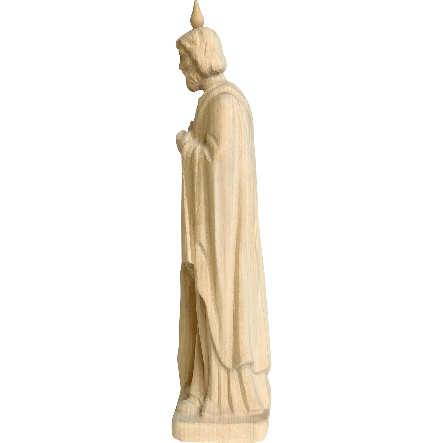 Statue of Saint Jude Thaddeus Carved in Val Gardena Wood