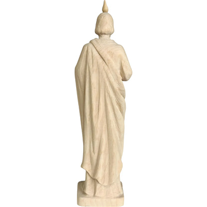 Statue of Saint Jude Thaddeus Carved in Val Gardena Wood