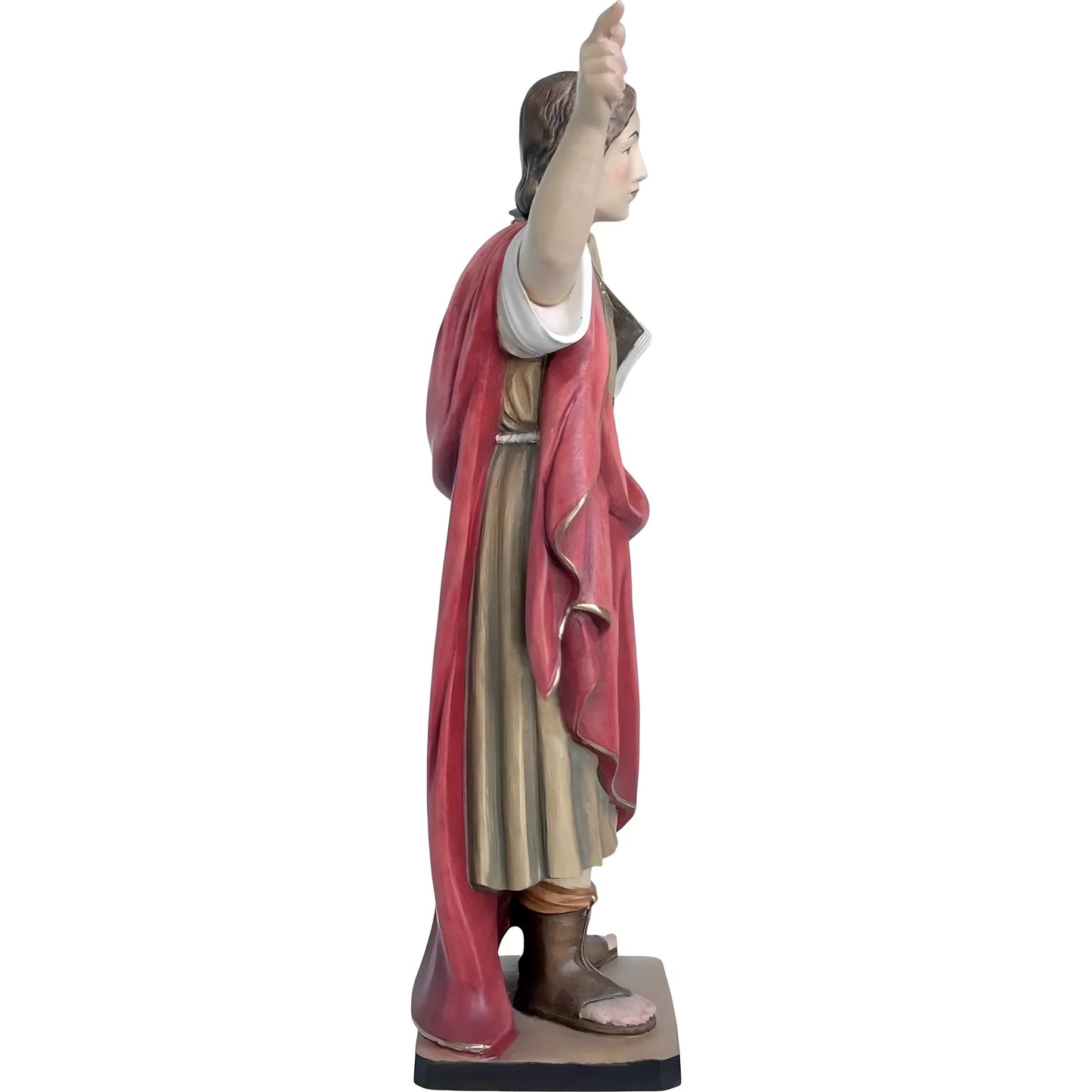 St. Pancras Statue in Carved Wood, Val Gardena
