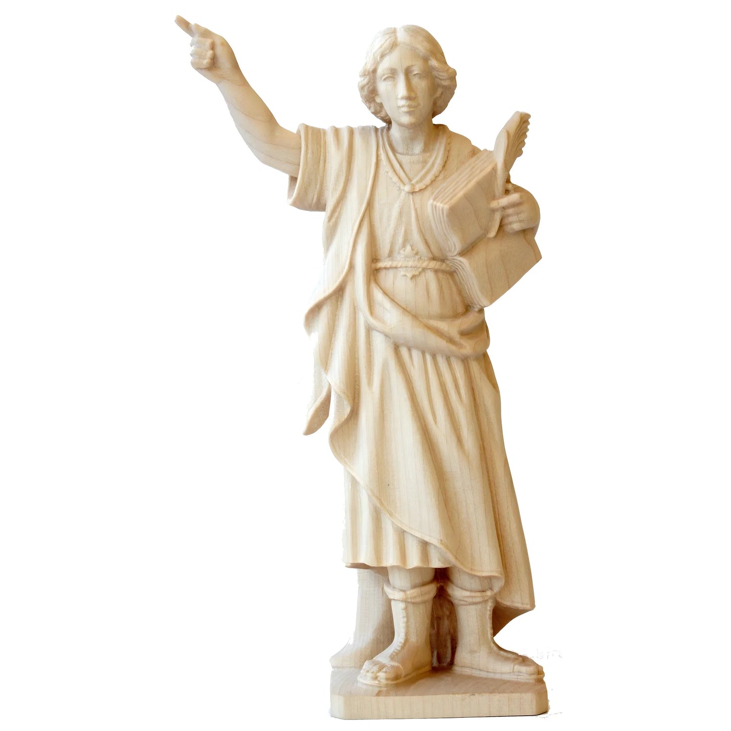 St. Pancras Statue in Carved Wood, Val Gardena