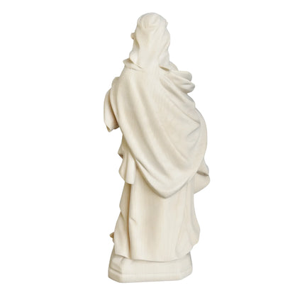 Saint Hedwig Statue in Hand-Carved Wood