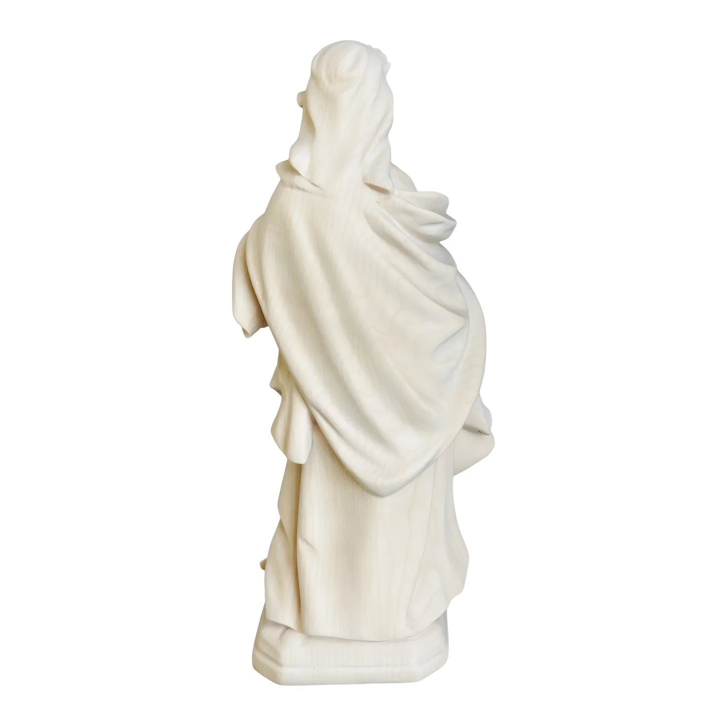 Carved Wooden Statue of Saint Mary Magdalene - Val Gardena Craftsmanship