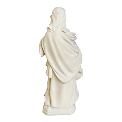 Carved Wooden Statue of Saint Mary Magdalene - Val Gardena Craftsmanship