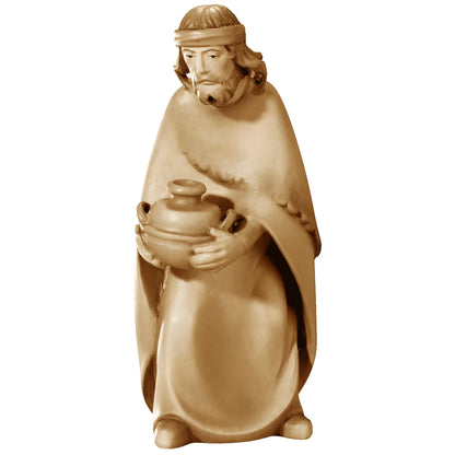 Shepherd with Vase in Maple Wood