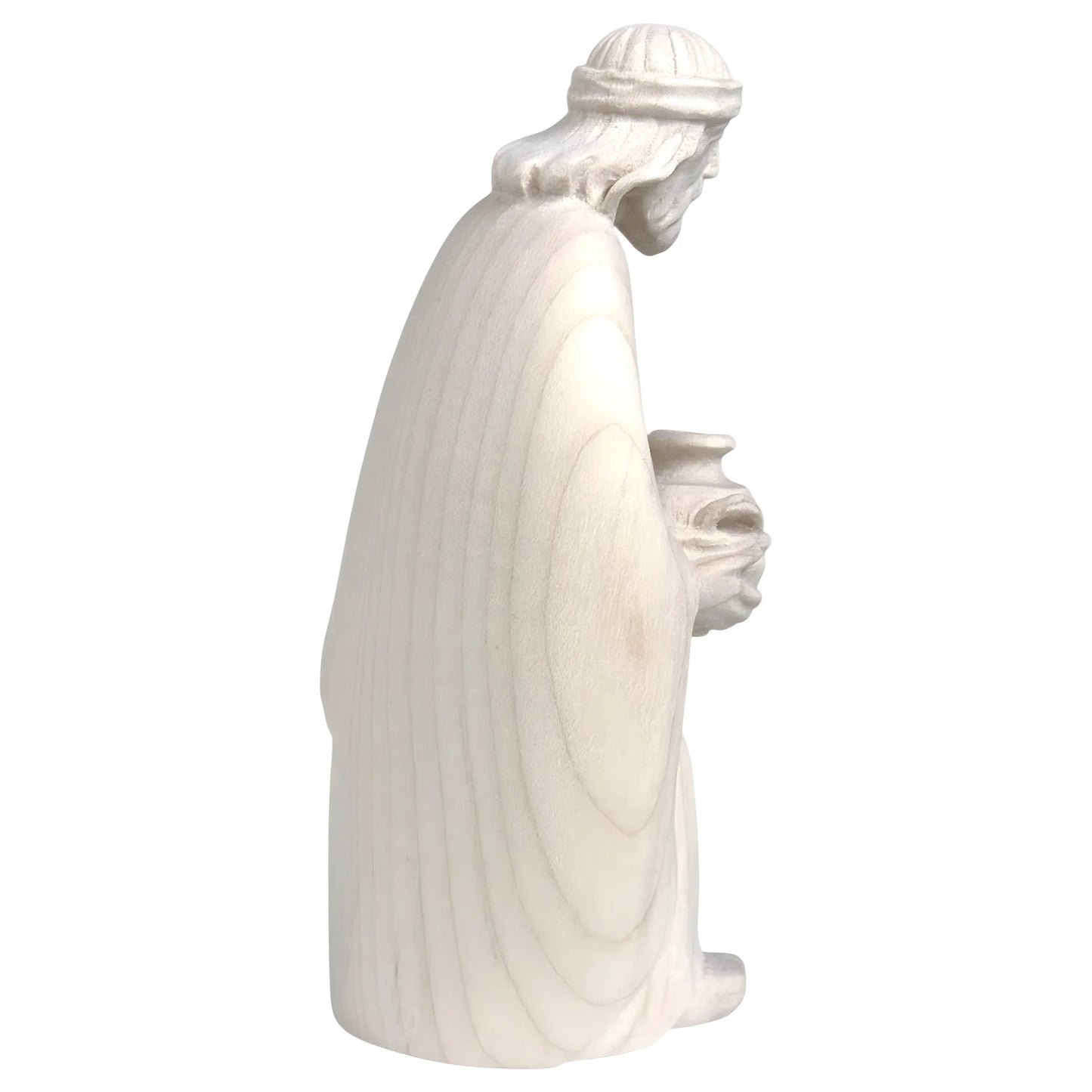 Shepherd with Vase in Maple Wood
