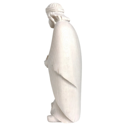 Shepherd with Vase in Maple Wood