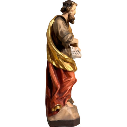 Polychrome and Gilded Wooden Statue St. Benjamin of Persia | Dolfi