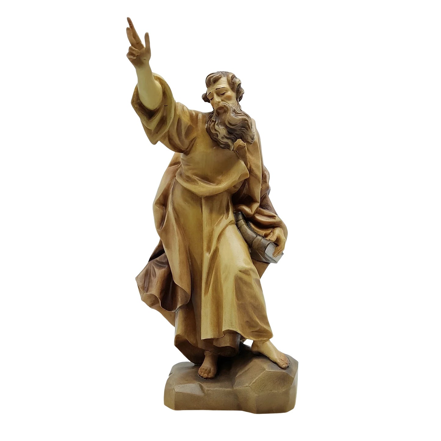 Saint Paul Apostle Wooden Statue - Val Gardena Handicrafts