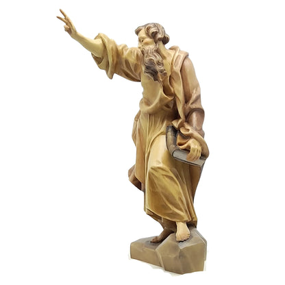 Saint Paul Apostle Wooden Statue - Val Gardena Handicrafts