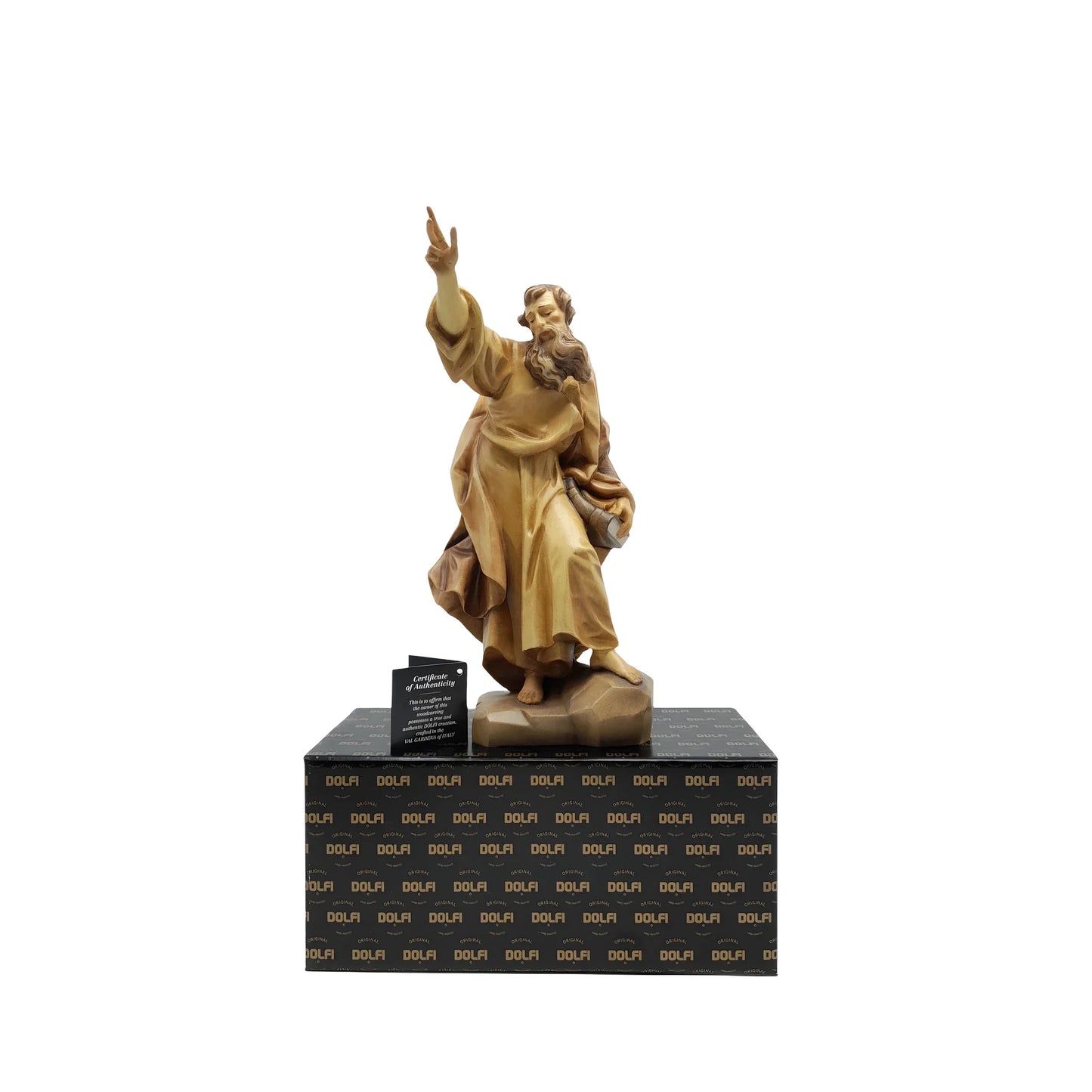 Saint Paul Apostle Wooden Statue - Val Gardena Handicrafts